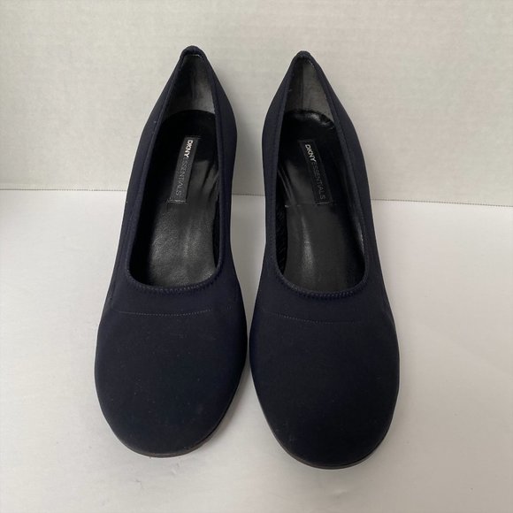 COPY - DKNY Slip On Pumps Navy Blue In Size 8.5 - Picture 4 of 6